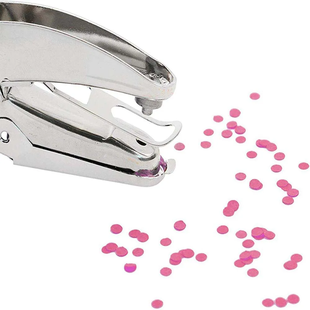 Single Hole For Tags Ticket Notebook With Soft-Handled Hole Punch Office Binding Stationery Paper Cutter School supplies