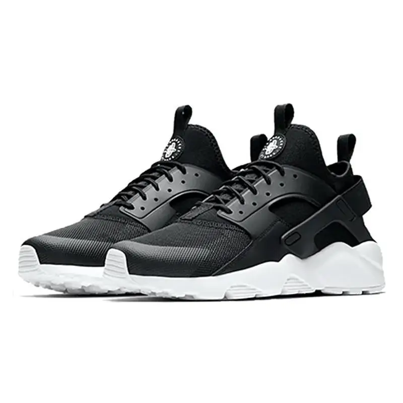 Nike Air Huarache Run Ultra Black White Sneakers shoes 819685-016 With Original Box