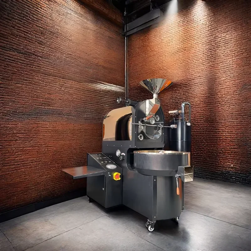 for Yoshan 1kg 3kg 6kg 12kg 30kg Commercial Coffee Roaster Industrial Bean Roasting Machine Factory Equipment