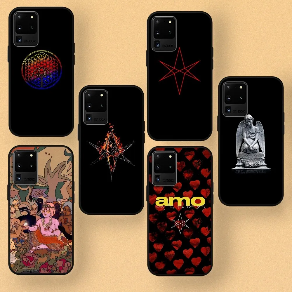 Bring Me BMTH H-Horizon Phone Case For Samsung Galaxy A22 A32 A41 A51 A53 A71 A73 Shell