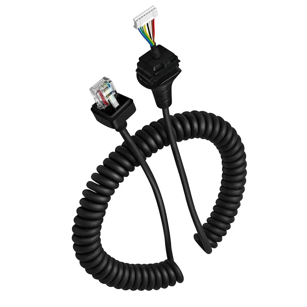 HM-152 Replacement Mic Cable Compatible For ICOM IC-2300H IC-2800H IC-2725E IC-2825E IC-V8000 IC-2100 IC-7000 And More Radio