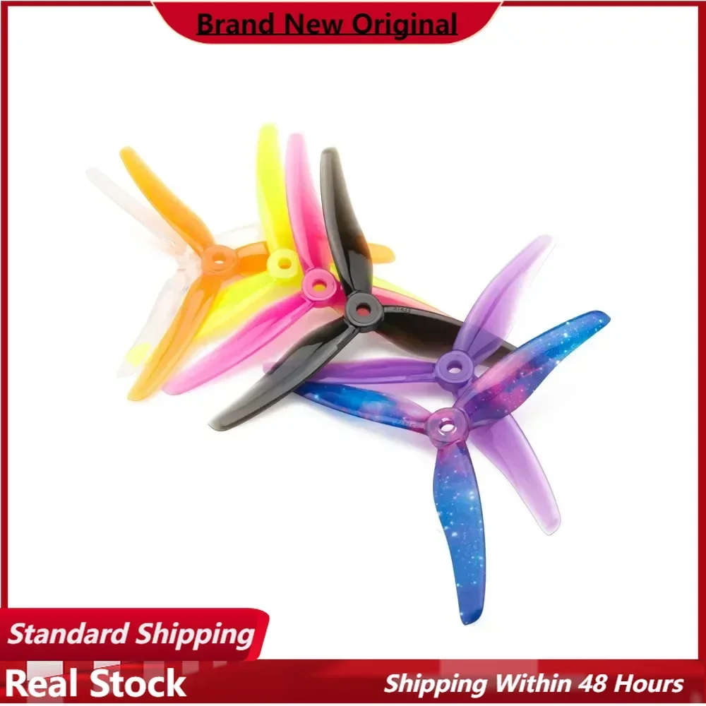 

10Pairs(10CW+10CCW) Gemfan Hurricane 51433 5.1X3.5X3 3-Blade PC Propeller for RC FPV Freestyle 5inch 4S 6S Drones 2206 2207 2306