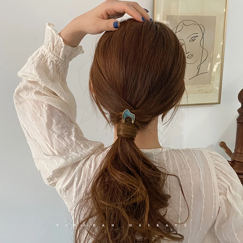 3pcs French Style U-shaped Hair Forks Vintage Hairpins Updo Bun Hair Accessories For Women Female image 3