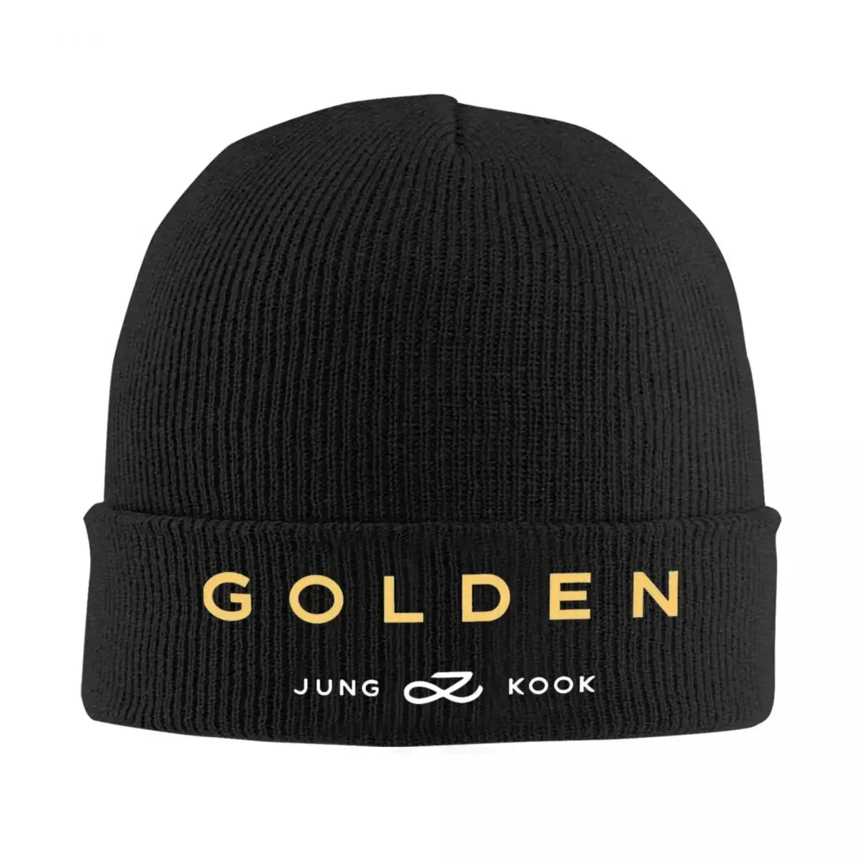 Unisex Rib Knit Cuffed Beanie J-Jungkooks Kpop Golden Album Accessories Winter Knitting Skull Cap Bonnet Hats