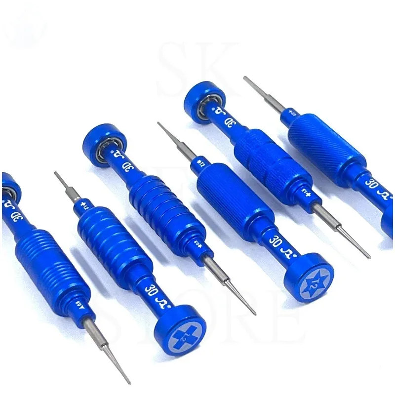 SW-8168 6 in 1 3D Non-Slip Disassemble Repairing Tool Kit Strong Magnetic Steel Screwdriver Set For iPhone Android Mobile Repair