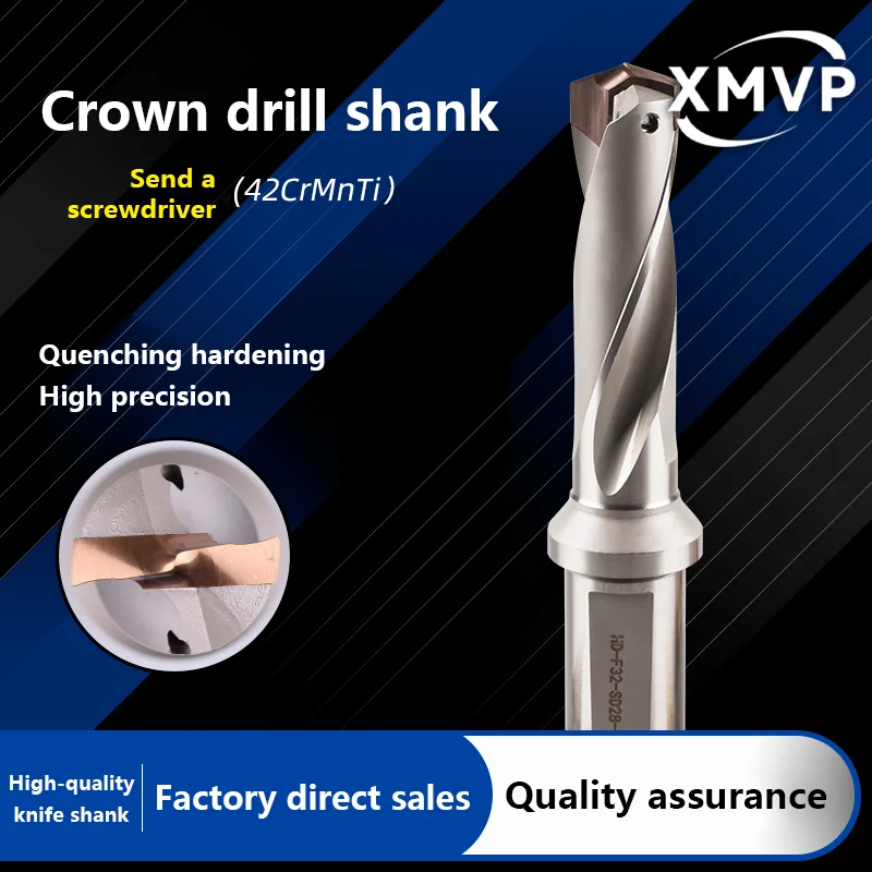 

3D/5D/7D/10D internal cooling carbide bit non-standard diameter 12-32.0mm HD crown drill Twist drill Fast processing speed