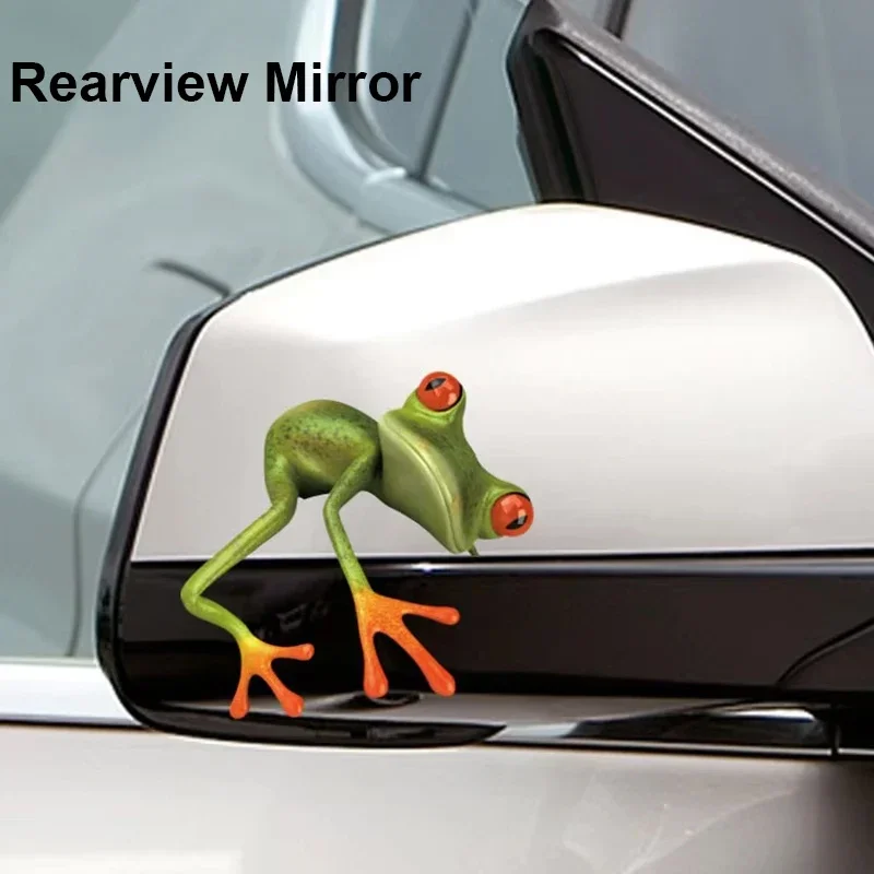 3D Cat Eye Stickers for Car Mirror Tail Window High Simulation Vibrant Cartoon Decal Exterior Accessory Lifelike Effect