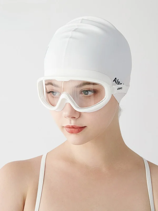 

Очки для плавания высокой четкости для мужчин и женщин, снаряжение для дайвинга со встроенными берушами, водонепроницаемые, с защитой от запотевания