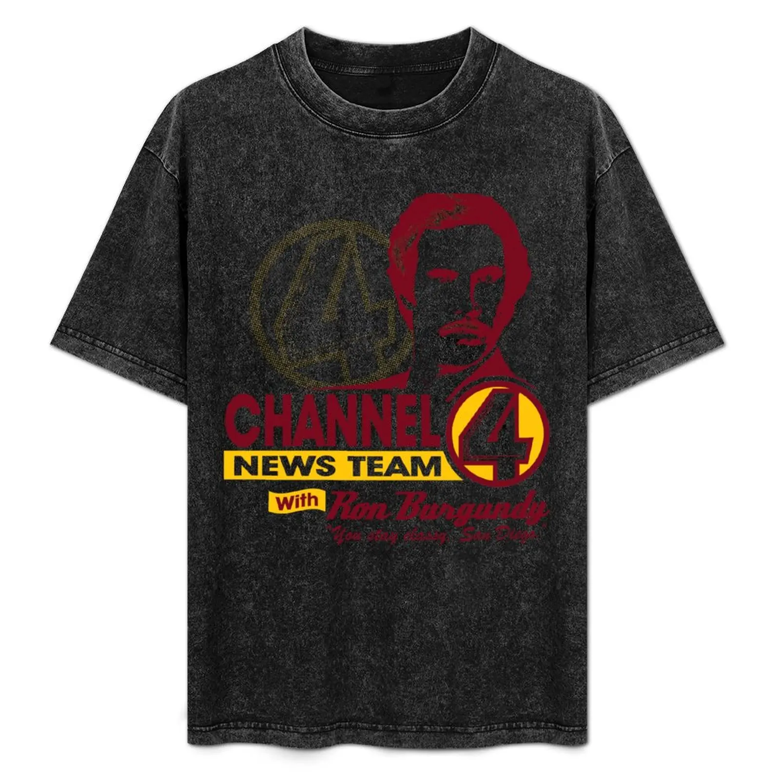 

Channel 4 News Team with Ron Burgundy! T-Shirt Sun Protective Outdoor Tee Top