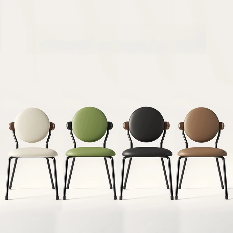 Comfortable Elegant Restaurant Party Backrest Hotel Dining Chairs High-quality Manger Modern Cover Design Kitchen Furniture