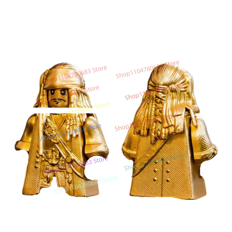 

Новые строительные блоки MOC: мини-фигурка капитана, сборная модель, игрушка-украшение, персонаж из кино и ТВ, подарок и коллекционный предмет для мальчиков