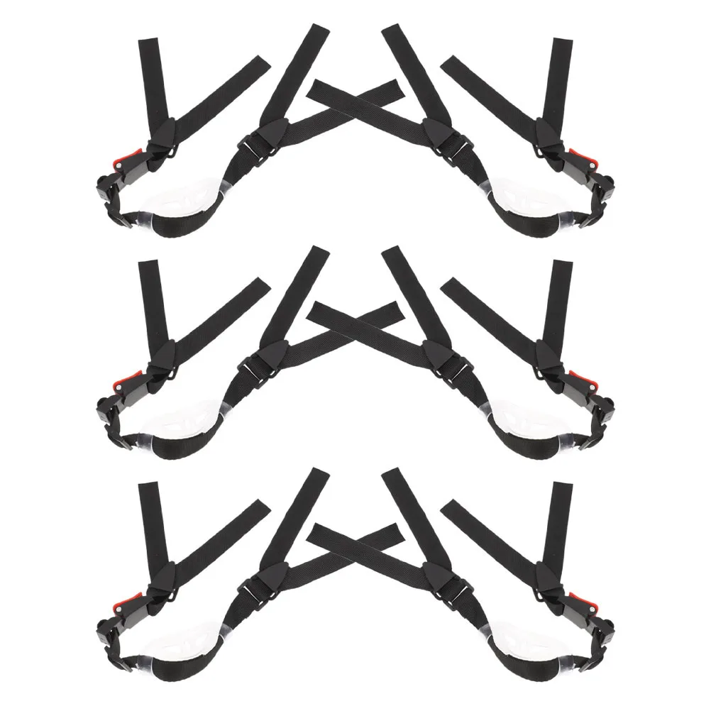 

6Pcs Safety Chin Straps Universal Adjustable Hard Hat Replacement Buckle Strap for Construction Work Outdoor Tasks