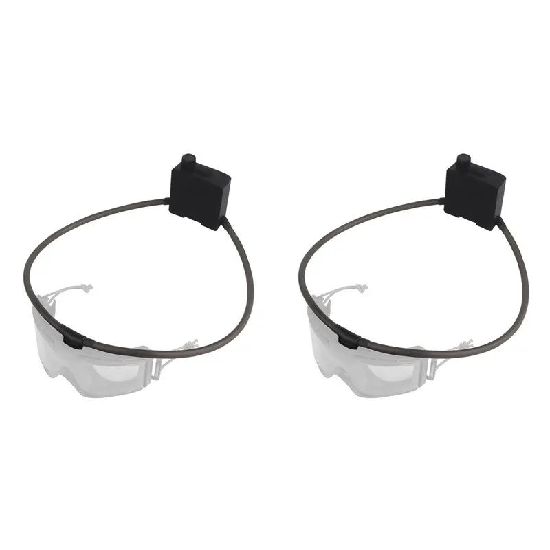 

【SPECIAL】2X Goggles Defogger Glasses Defog Fan Kits With Rubber Seal For Outdoor Off-Road Motorcycle