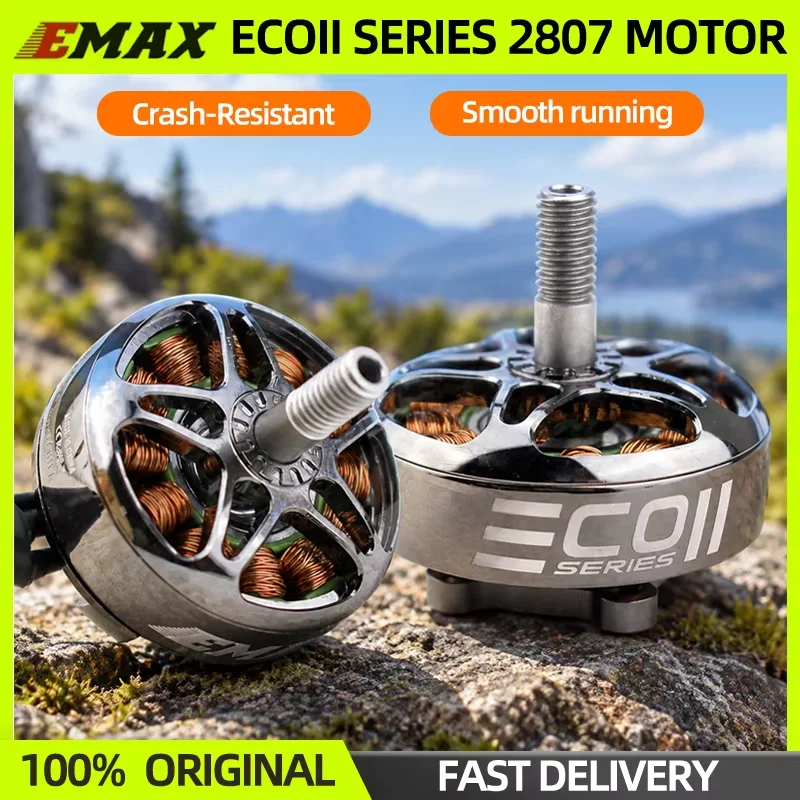 Drone Rc Y Series - EMAX ECOII 2807 브러시리스 모터, 1300KV/1500KV/1700KV,