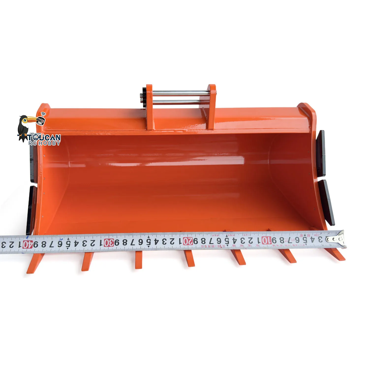 

Metal Wide Bucket Part for Toy 1/8 Hydraulic Remote Control Excavator 385CF RC Digger Model Construction Vehicle Brushless Motor
