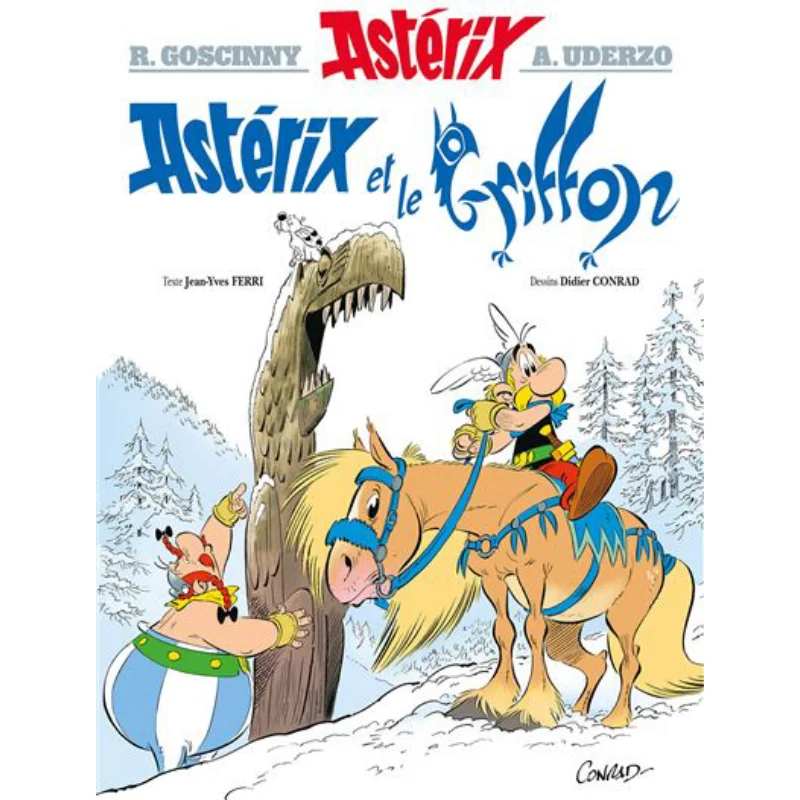 

Asterix Volume 39 Asterix And The Griffon JeanYves Ferri Hachette Livre International 9782864973492 Book