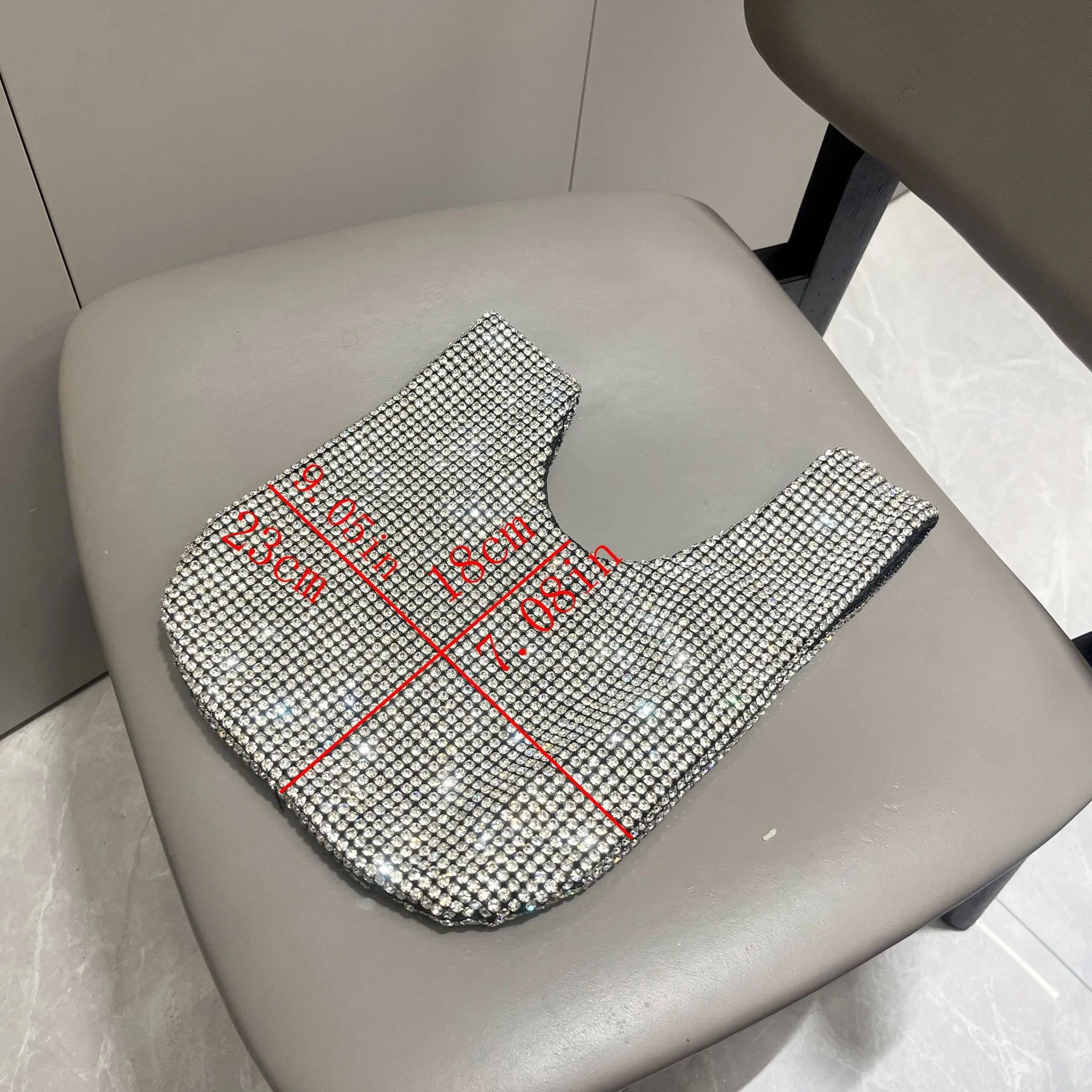 

iny Diamond Вечерняя сумочка ручной работы Женская трансграничная сумка с сверкающими водными бриллиантами Интерьер EVA Ежедневное соответствие