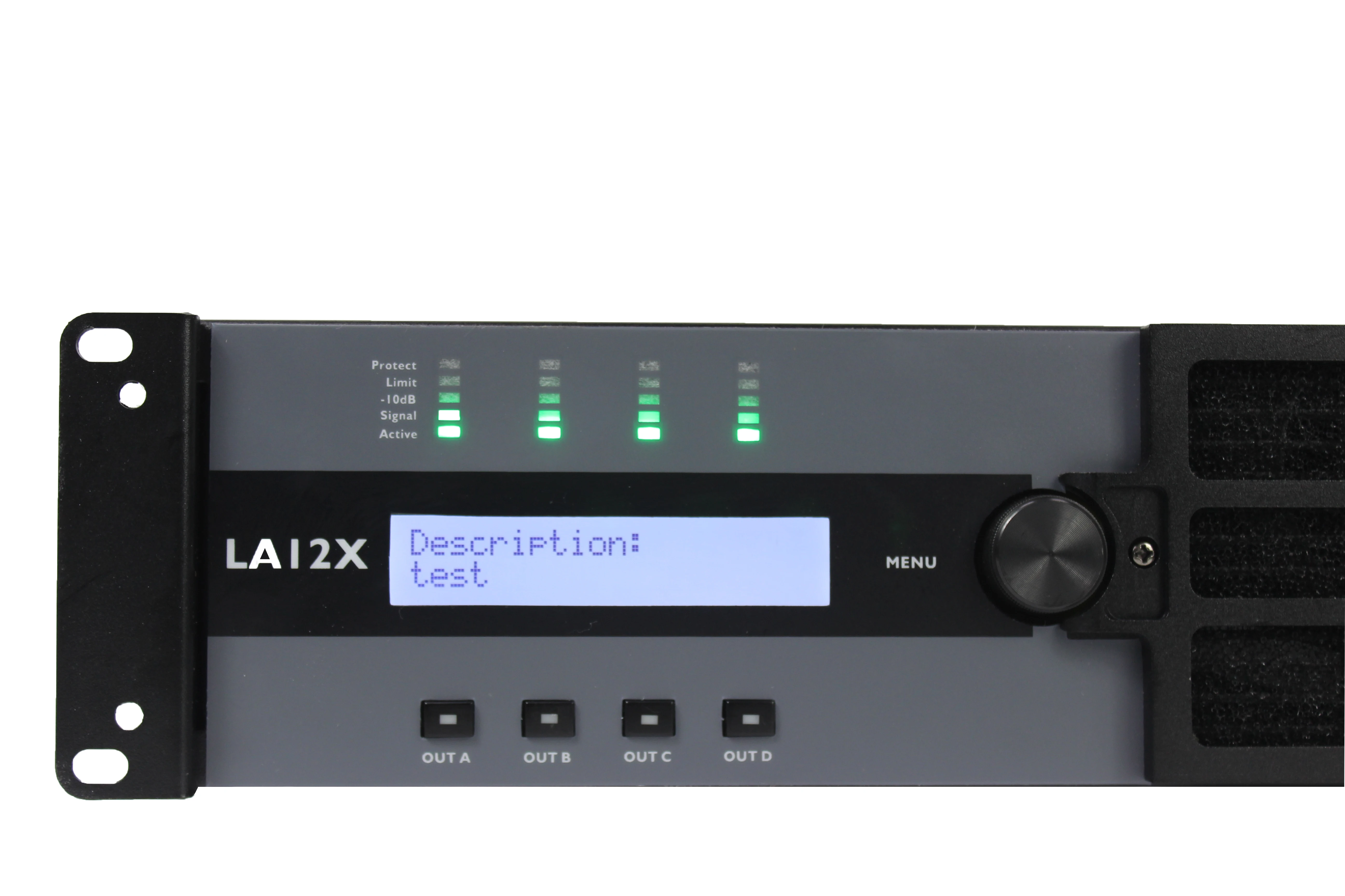 4 Channel Dsp Software Control 2200W LA12X Switching Power Amplifier