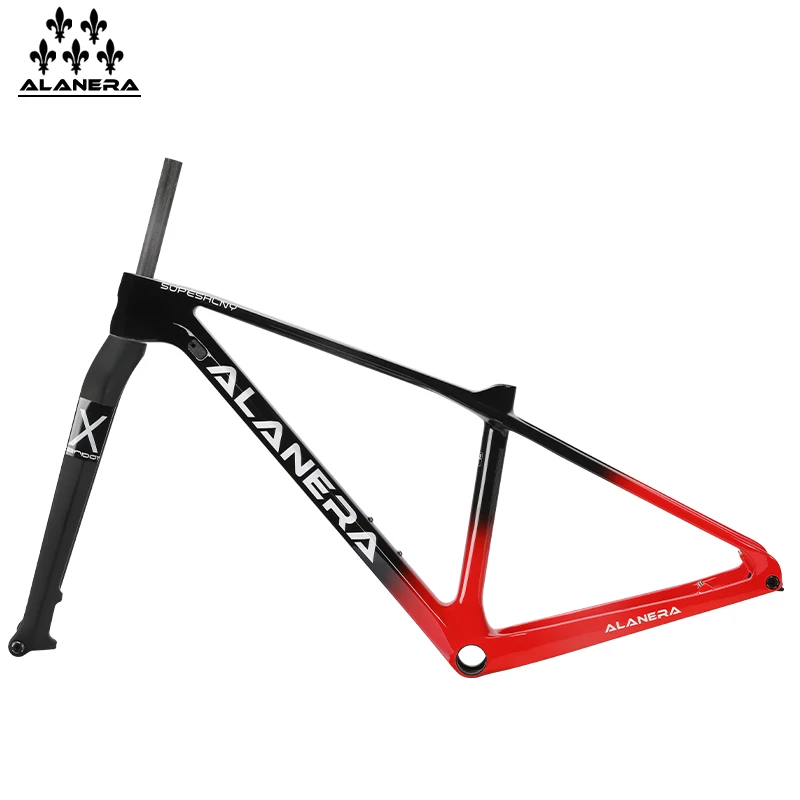 

Storm Shadow PRO Series ALANERA all-carbon T800 fiber frame 29-inch mountain bike frame UDH tail hook - gradient red