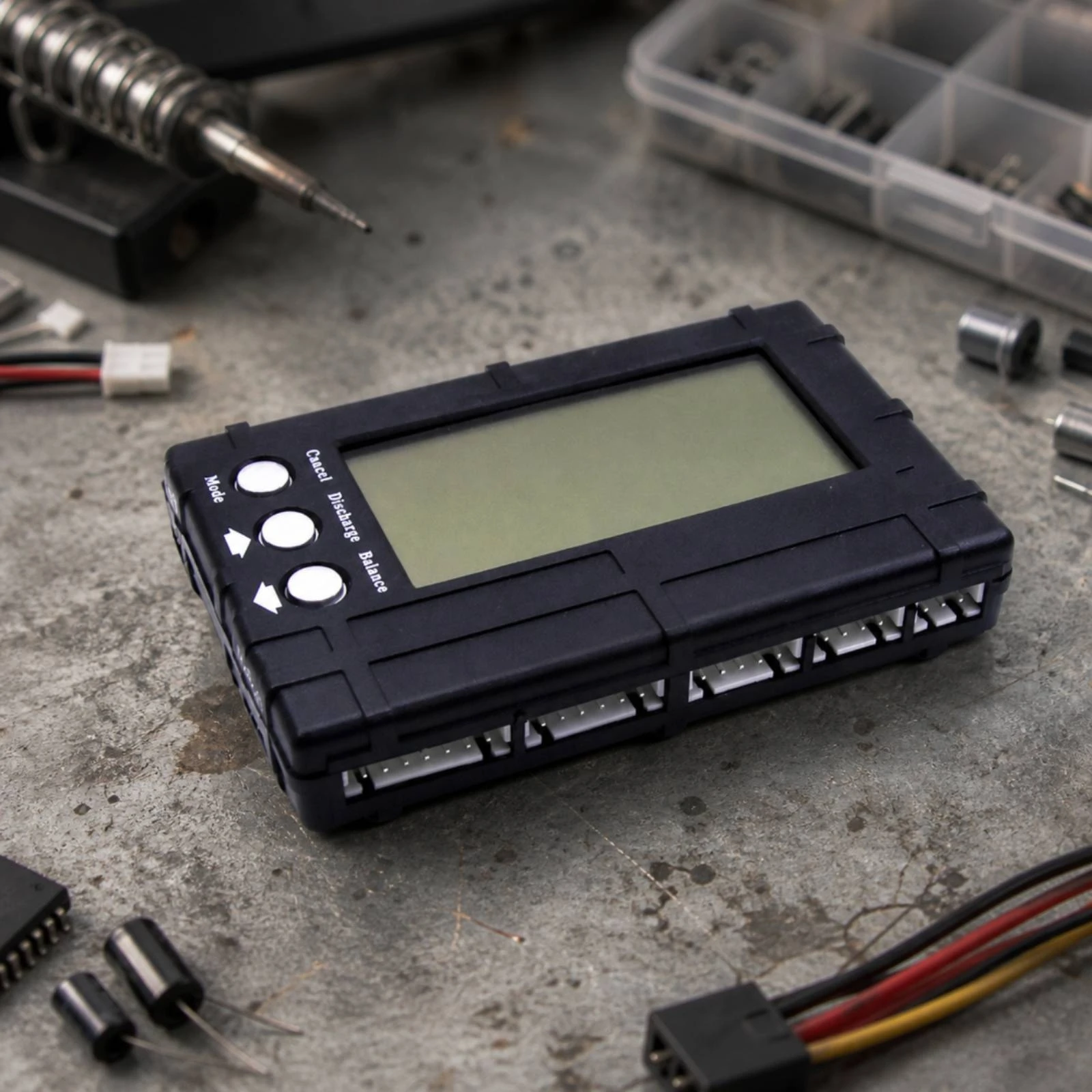 2-6S Lithium Battery Tester Multifunction Model Aircraft Battery Tester Handheld Easy to Use for RC Hobbyists