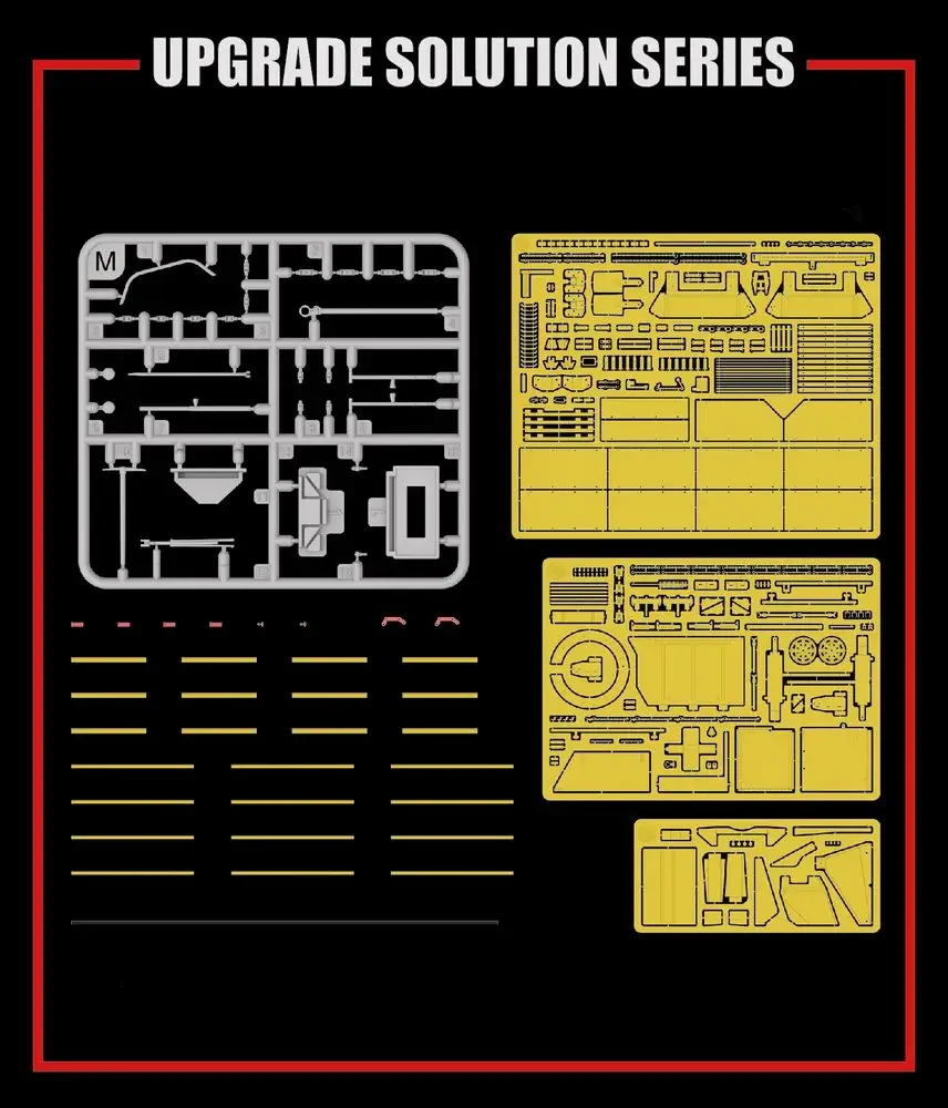 RYEFIELD MODEL RFM RM-2035 1/35 Upgrade Set for Leopard 2A6 Main Battle Tank - Upgrade Detail Set