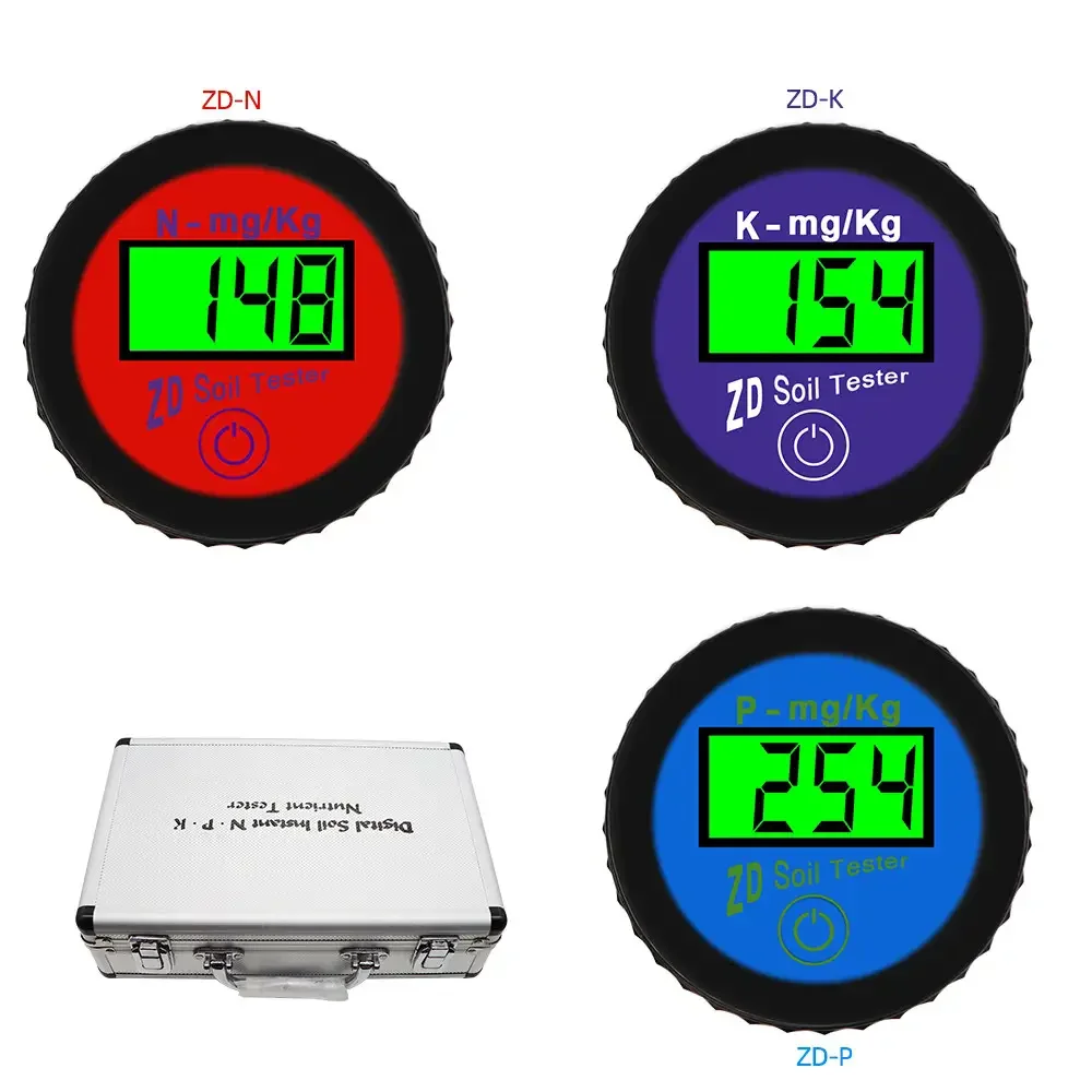 ZD-1804-NPK Zd Soil Ph Meter Npk Soil Instant Tester Nutrient Detector Nutrient Tester Phosphorus Potassium Soil Ph Meter