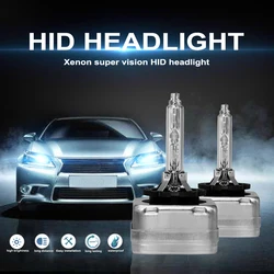HID 크세논 램프, 자동차 헤드라이트, 고휘도, 12V DC 35W D1S D3S D2S 전구, 5000K 6000K 8000K 10000K 12000K 12V, 2 개