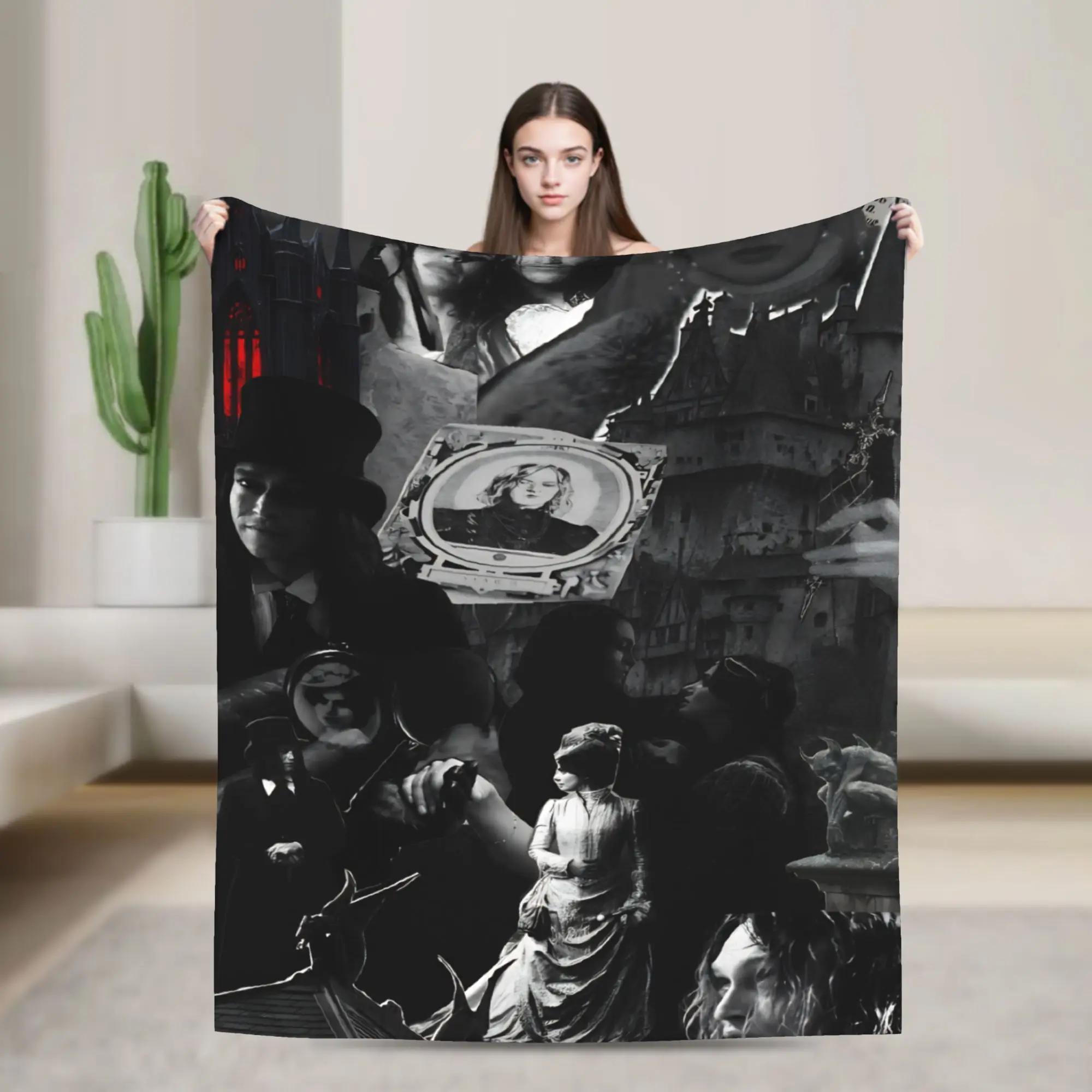 Dracula A Love Tale Blanket Fleece  Multifunction Super Soft Throw Blankets for Bed Bedspread