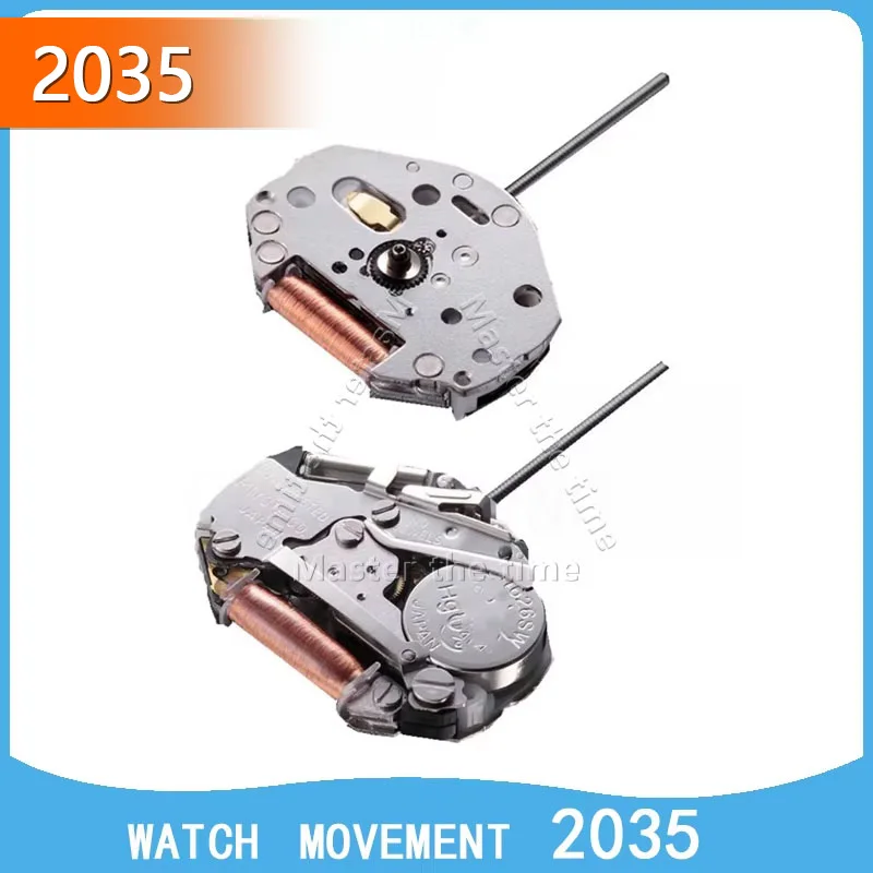 2035 Nowy, autentyczny japoński zegarek z mechanizmem Japońsza Oryginalny produkt
