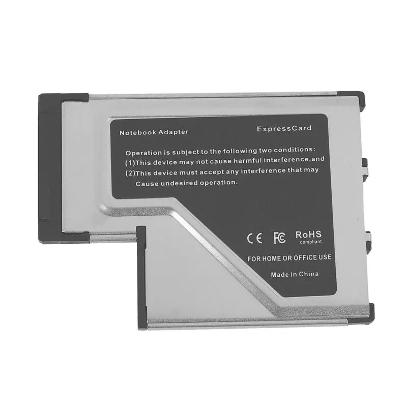 Leading-3X 3 Port USB 3.0 Express Card 54Mm PCMCIA Express Card For Laptop New