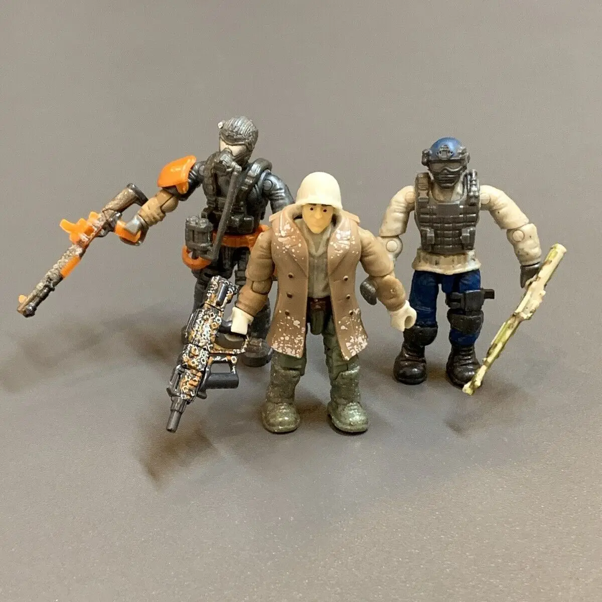 MEGA Construx BLOKS figura de acción CALL OF DUTY COD WW2 invierno rompecabezas Jungle Troopers caja GYF87 Pelican vehículo insípido juguete