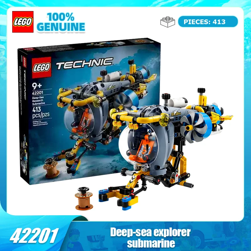 

LEGO Building Blocks Mechanical Group 42201 Deep Sea Research Submarine Boys' and Children's Toys Birthday Gift