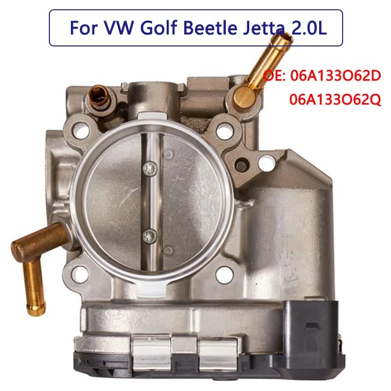 

New Throttle Body for 01-06 VW GOLF BEETLE JETTA 2.0L SOHC Throttle Valve 57mm 06A133062D 06A133062Q 0280750061