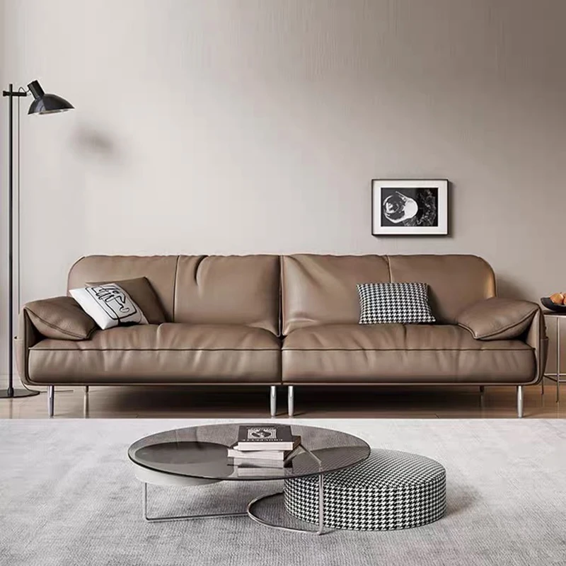 Sofa Air 3 orang dapat dilepas, Sofa Modular abu-abu Sofa Negro Solo 2 tempat duduk pintar sekali pakai kursi lantai Italiano