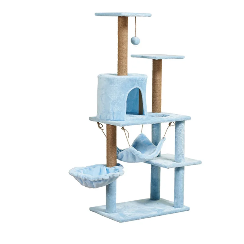 Manufactured Cat Indoor Home Comfortable House High Quality Climbing Tree For Pet Cat