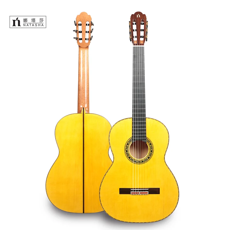 Natasha Natasha Flamenco F1 handmade full-board 39-inch classical acoustic guitar performance grade