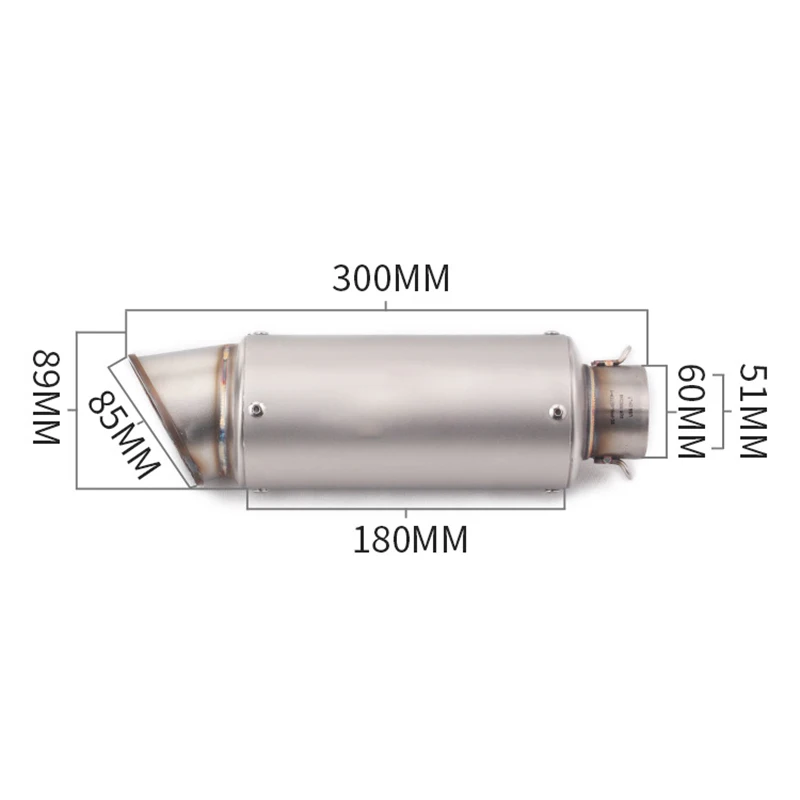 العالمي للدراجات النارية الانزلاق على العادم الأنابيب مع DB القاتل ، الهروب موتو SC الأنابيب ، 51 مللي متر ، 60 مللي متر ، هوندا ، ياماها ، سوزوكي ، كاواساكي ، بينيلي