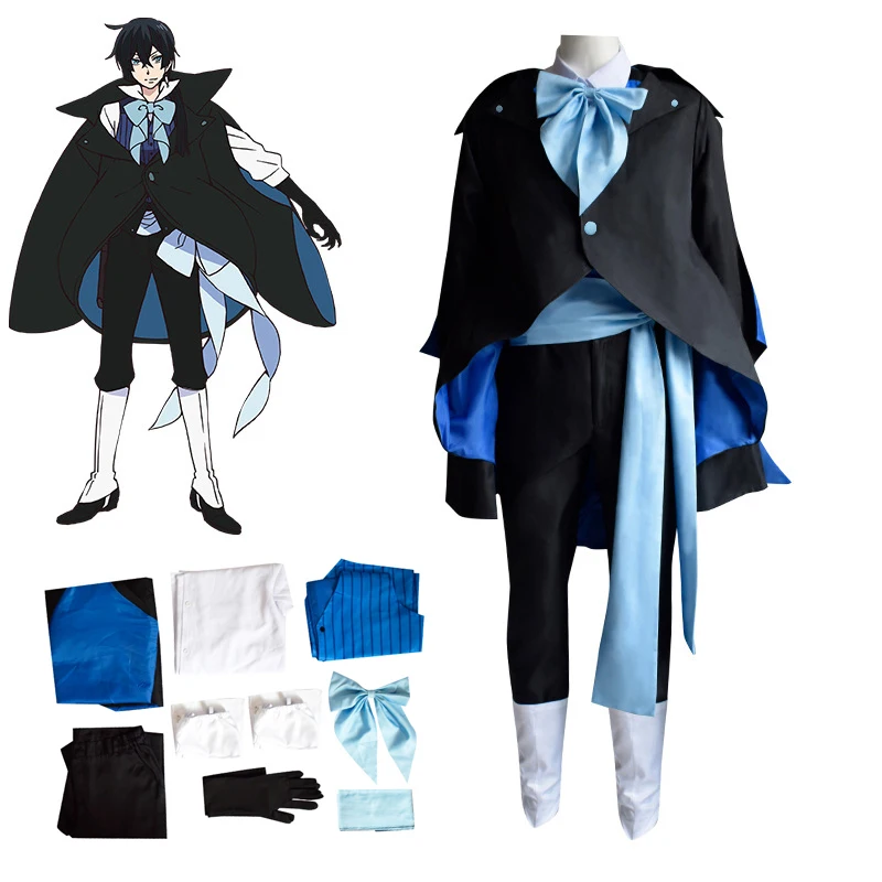 

Vanitas Cosplay Studio's anime male and female role-playing uniforms perform at Navid's Halloween Carnival night music festival