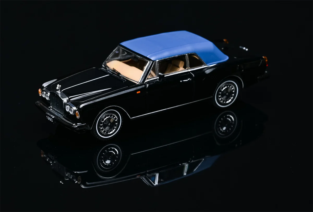 GFCC RR 1/64 Corniche IV1993 Soft Top Convertible Vintage cars High Performance Car Diecast Toy Station Vehicle with Display Box