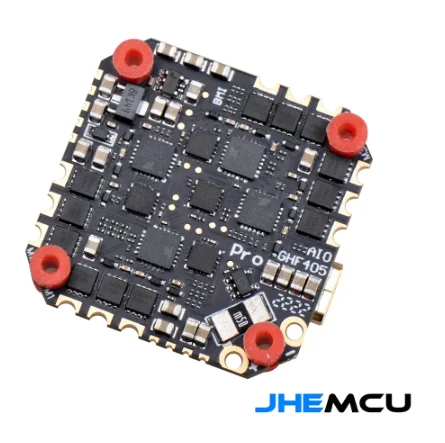 JHEMCU GHF405AIO-HD Betaflight F405 OSD pengendali penerbangan dengan 40A ESC PWM Dshot600 2-6s untuk tusuk gigi RC FPV Drone ba