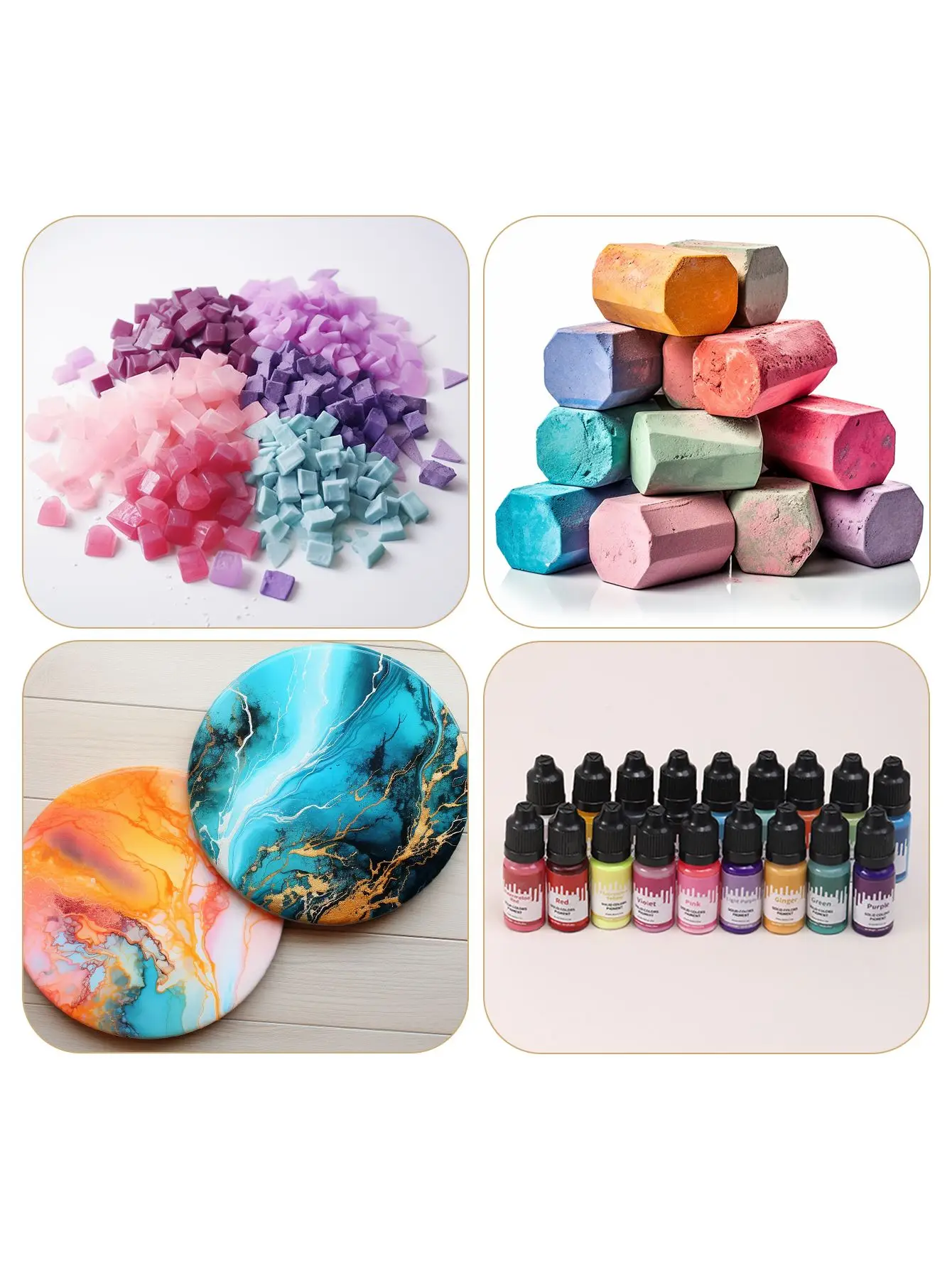 30 Colors Candle Soap Pigments 10ml/Bottle DIY Aromatherapy Gypsum Cement Liquid Pigment Resin Candle Jewelry Making Pigment