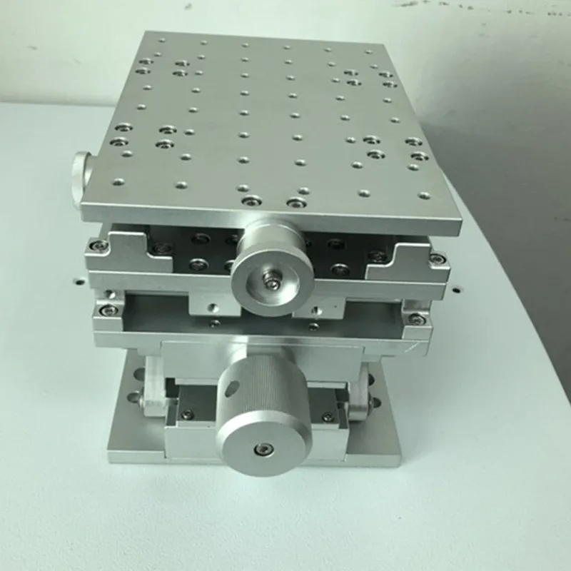 المحمولة ثلاثية الأبعاد منضدة الليزر وسم آلة الحفر 3 محور تتحرك الجدول 210x150x150 مللي متر التجربة البصرية XYZ محور الجدول