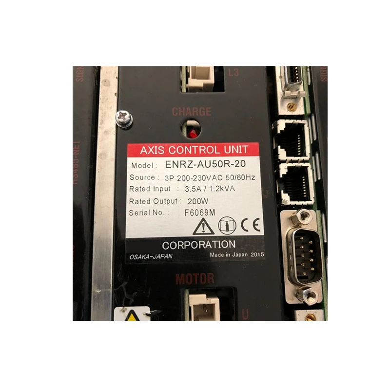 SERVO CONTROL UNIT ENRZ-AU50R-20 B60E3-XX-5000 IN GOOD CONDITION PLEASE INQUIRY