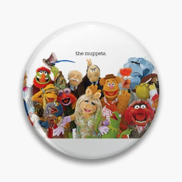 The Muppets Classic  Soft Button Pin Women Badge Brooch Metal Creative Clothes Funny Jewelry Cartoon Fashion Lapel Pin Collar