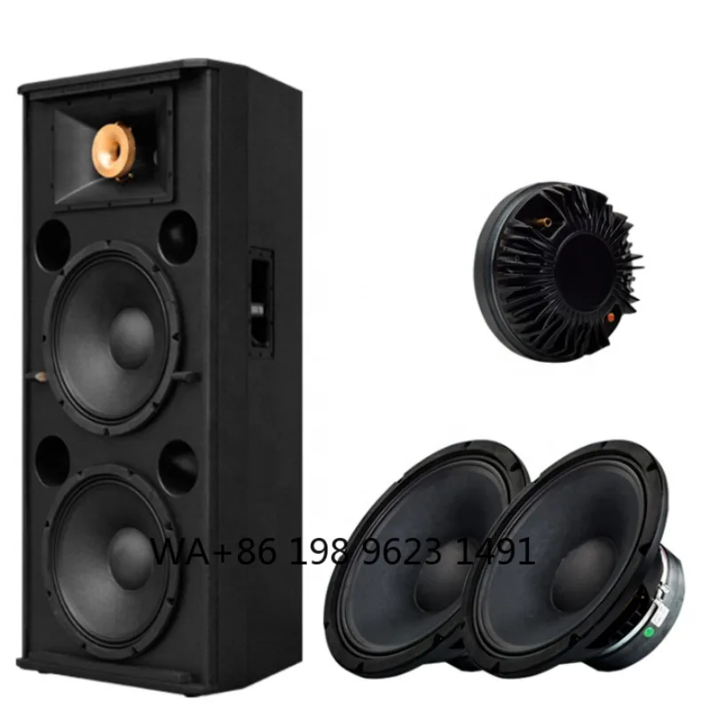 7.1 Channel Floor-standing Wooden Tower Speaker Surround Sound System for Home Theater Entertainment Use