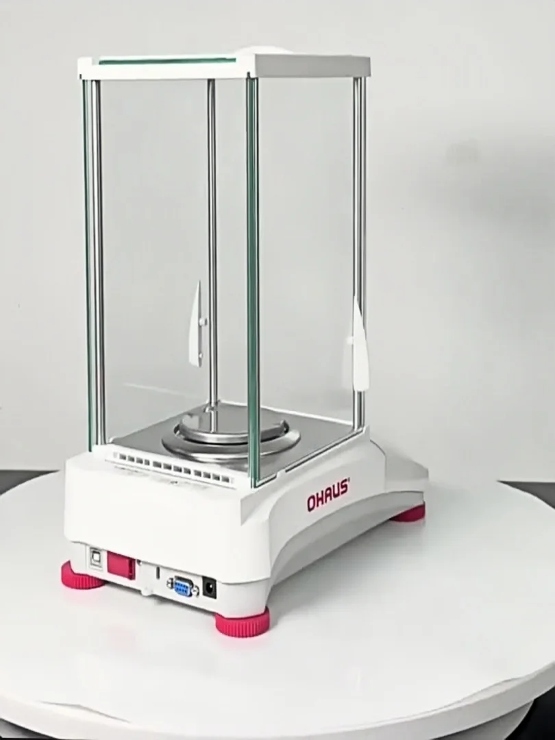 Balança analítica de alta precisão OHAUS PX85ZH - Precisão ultrafina de 0,01 mg (painel chinês)