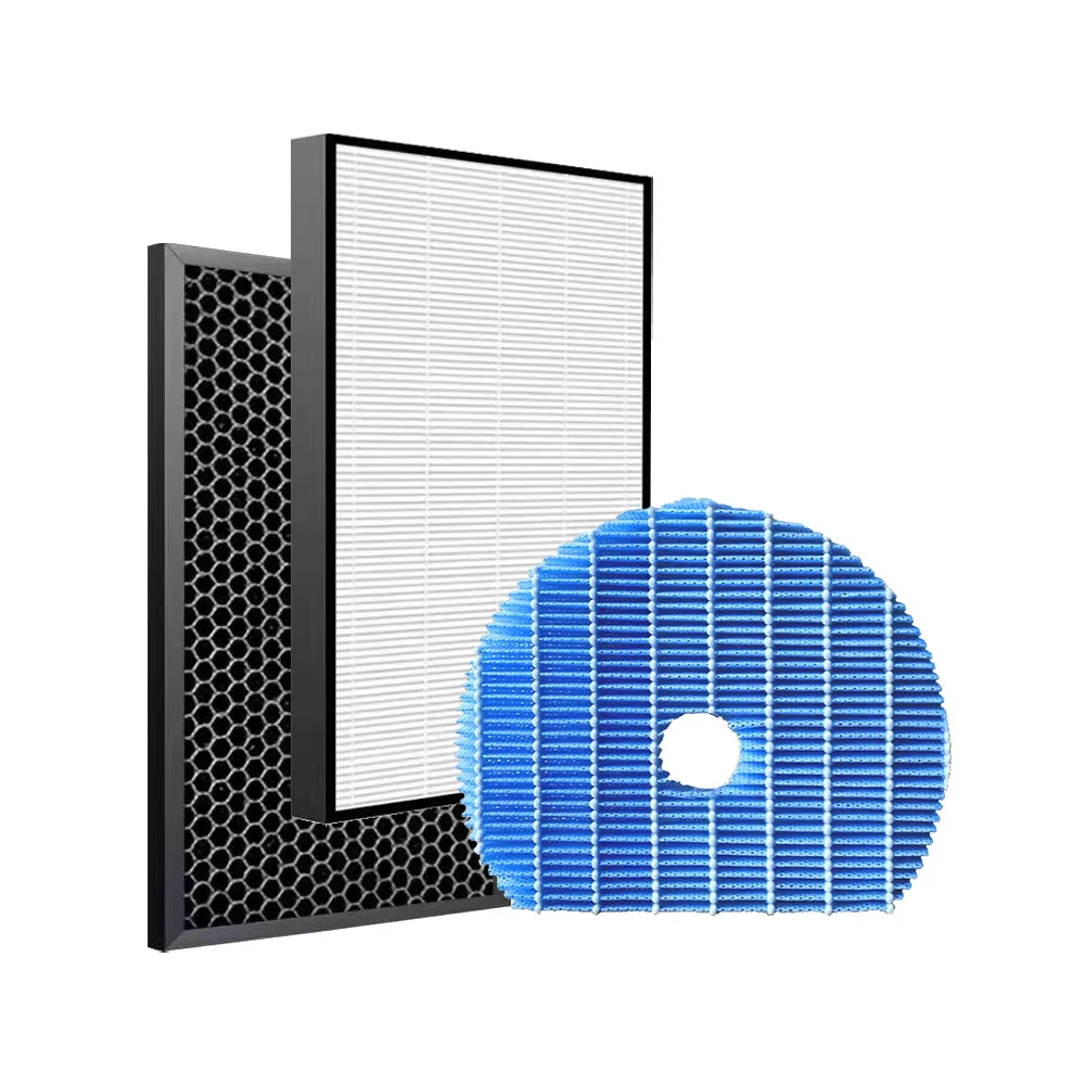 For Sharp KC-G61R KC-G61R-W Air Purifier filter Replacement HEPA Carbon Filter FZ-D60HFE FZ-D60DFE Humidifying Filter FZ-G60MFE