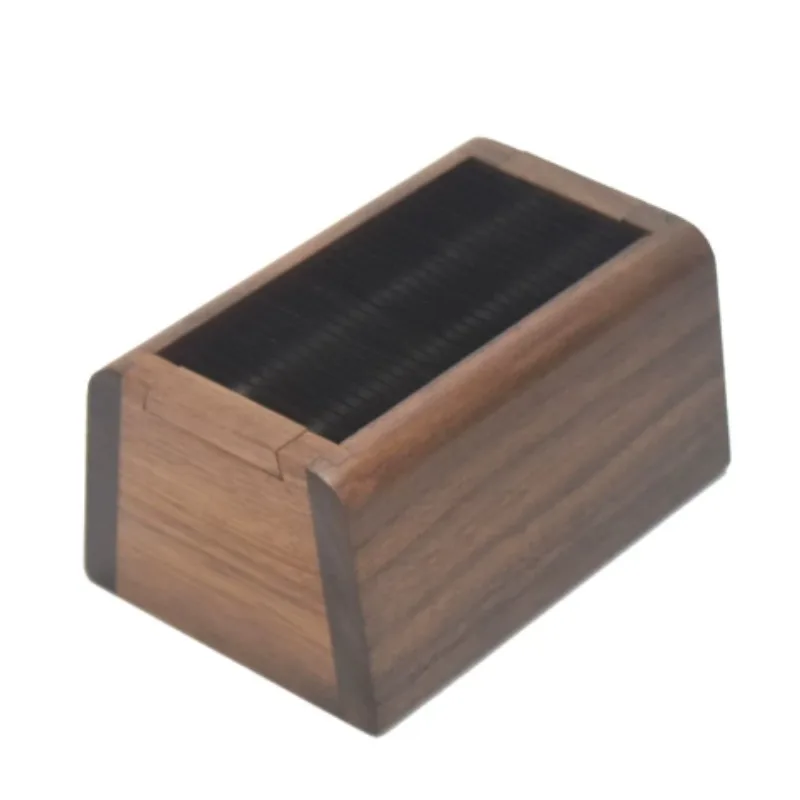 Black Walnut Sewing Chalk Knife Sharpener Fine Grinder Precision Tool for Tailors Fashion Designers