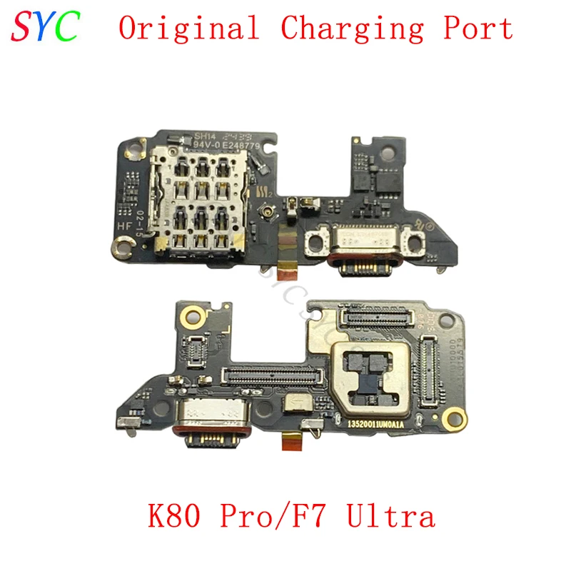 

USB-разъем для зарядки, гибкий кабель для Redmi K80 Pro Mi Poco F7, запасные части для порта зарядки Ultra