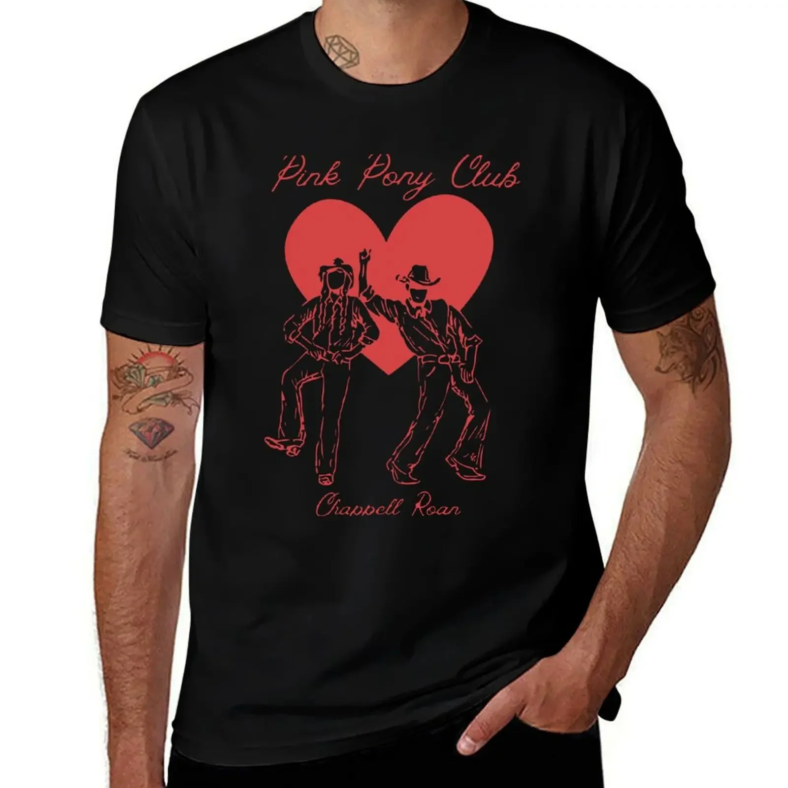 

Chappell Roan Pink Pony Club T-Shirt cotton man t-shirts valentines boutique clothes customs men graphic t shirts
